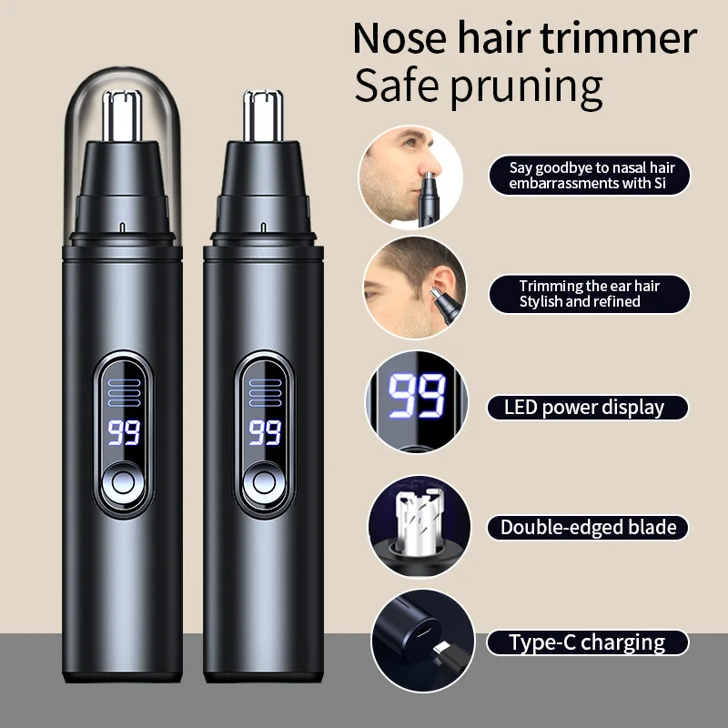 Eyebrow Razor Trimmer - Mini Pocket Nose Hair Trimmer Painless