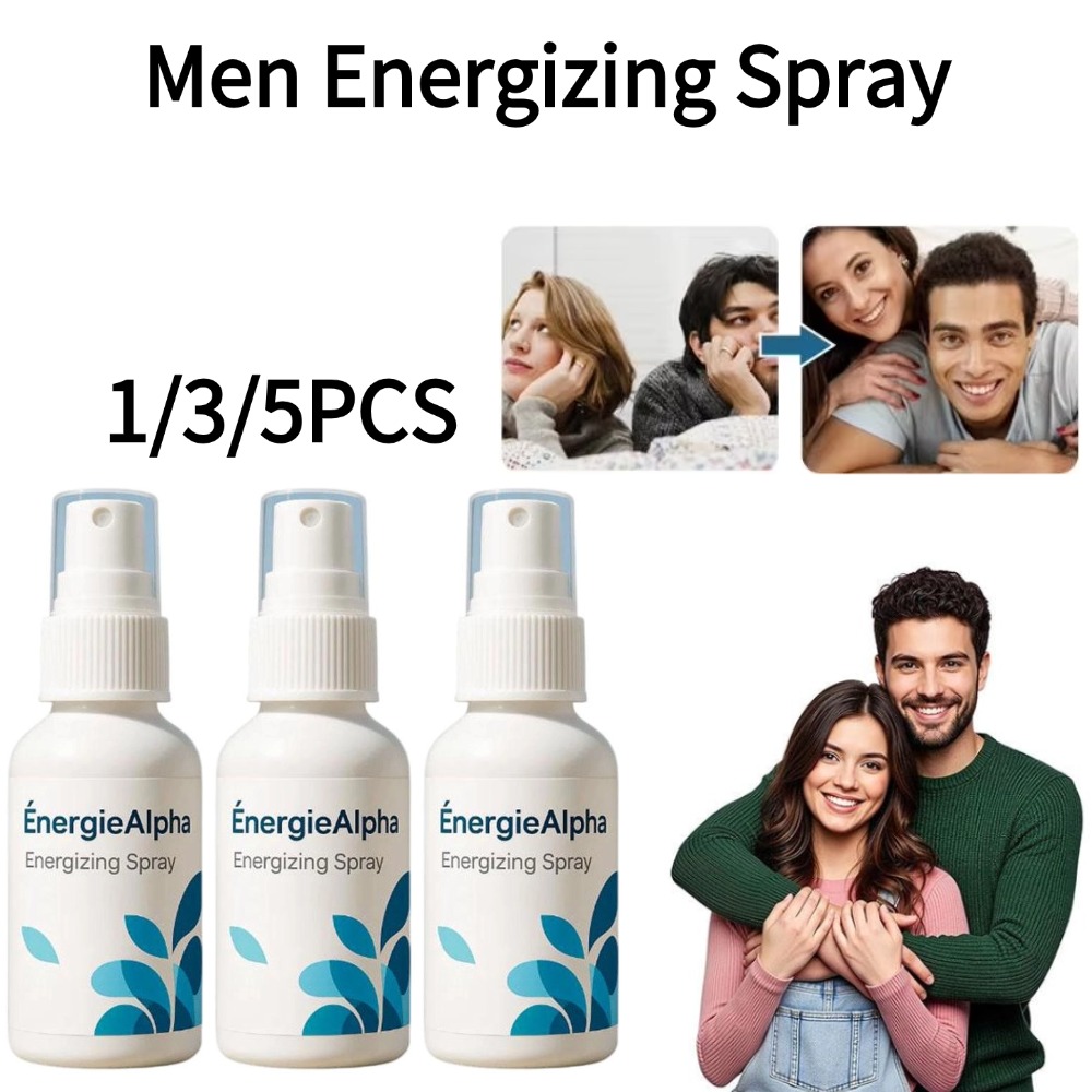 Men'S Grooming And Skin Care - Men Energizing Spray 30ml Herbal Extracts