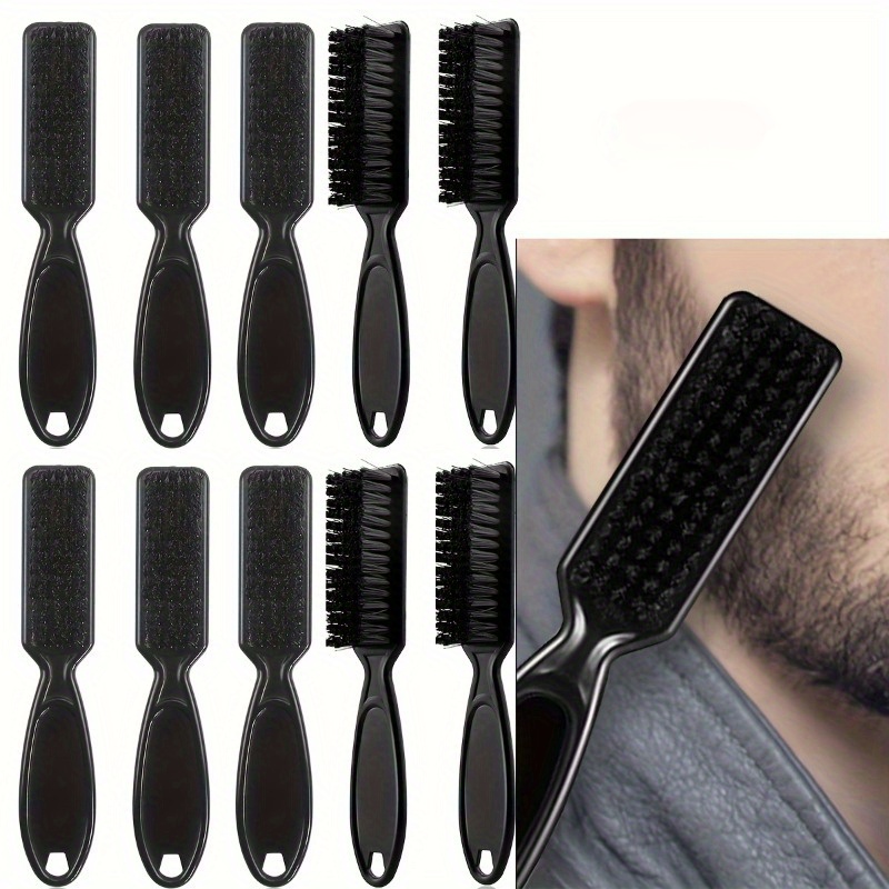 Men'S Grooming Hairstyles - 2PCS Beard Brushes for Dry Hair