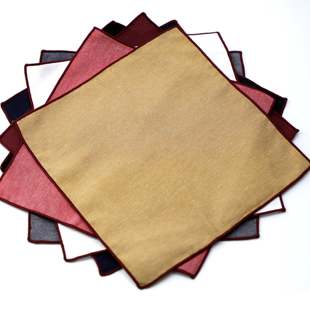 Solid Striped Brown Pocket Squ - огляд і ціна Men'S Grooming For Wedding