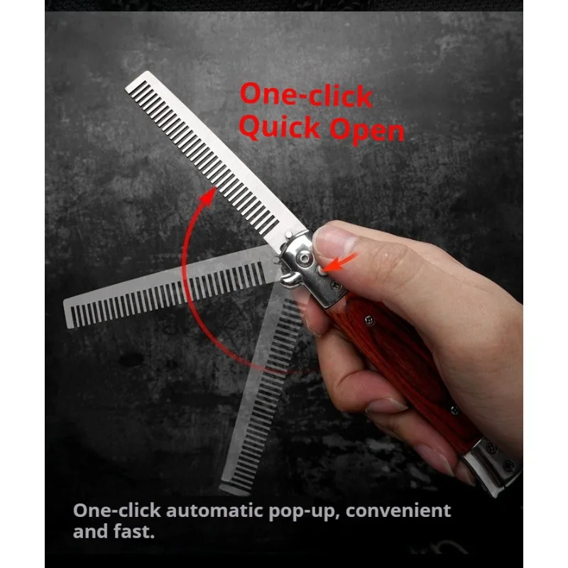 Portable Folding Spring Hair C - огляд і ціна Men'S Grooming Hairstyles