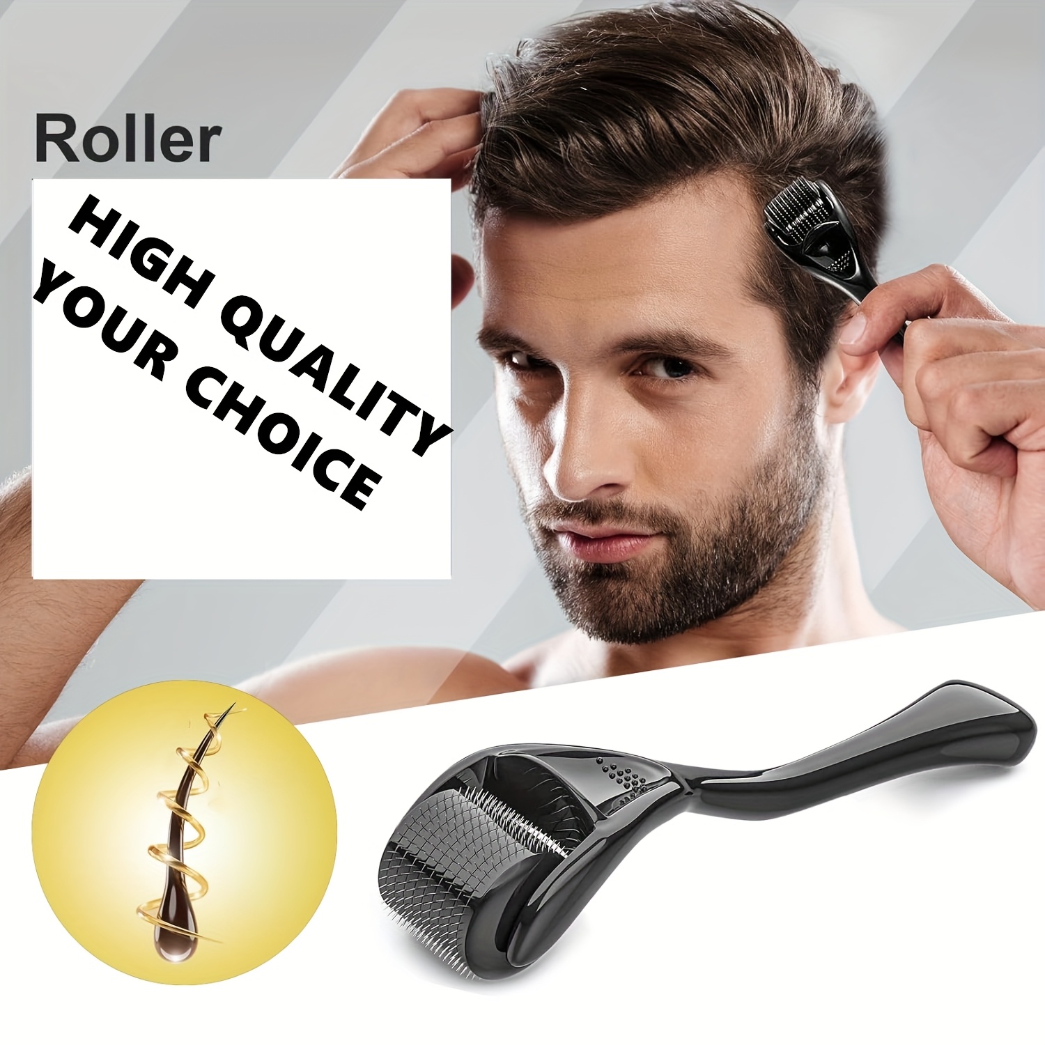 Men Beard Growth Roller Kit Me - огляд і ціна Men'S Grooming Set