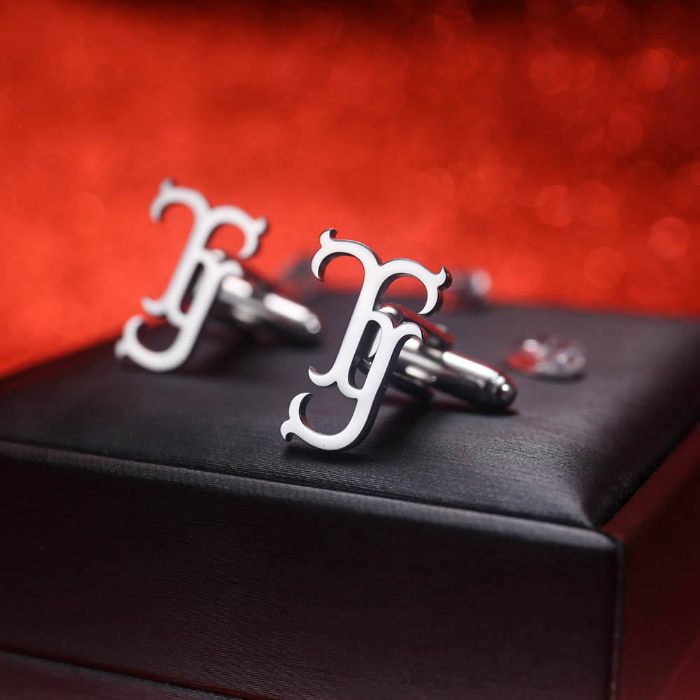 Tangula Custom Initials Cuffli - огляд і ціна Men'S Grooming For Wedding