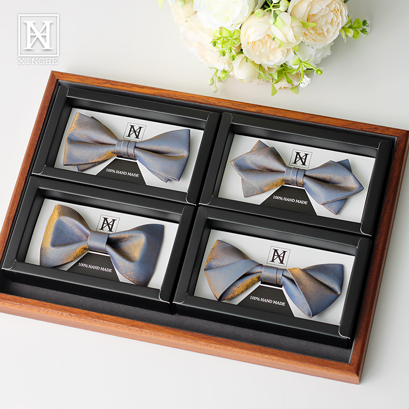 Silk bow tie wedding male groo - огляд і ціна Men'S Grooming For Wedding