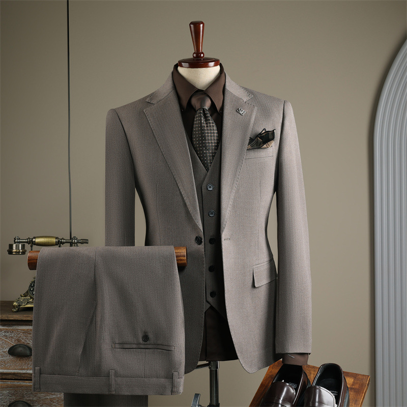 Textured Notched Lapel Tuxedo, - огляд і ціна Mens Grooming On Sale