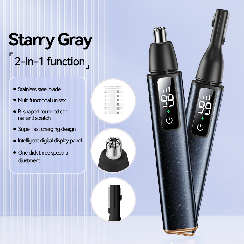Electric Nose Hair Trimmer Hig - огляд і ціна Eyebrow Razor Trimmer