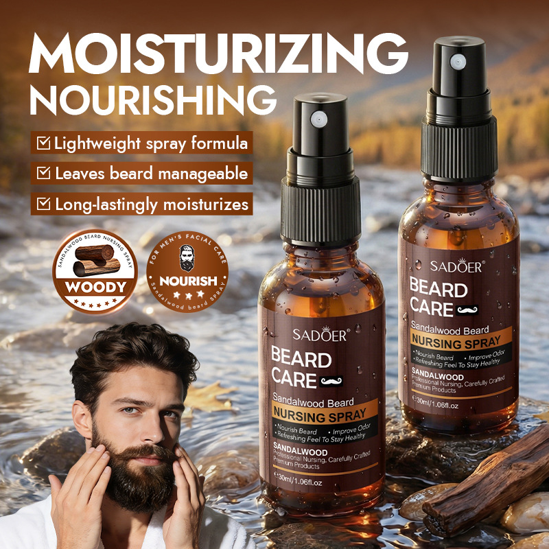 100% Natural Sandalwood Beard  - огляд і ціна Men'S Grooming And Skin Care