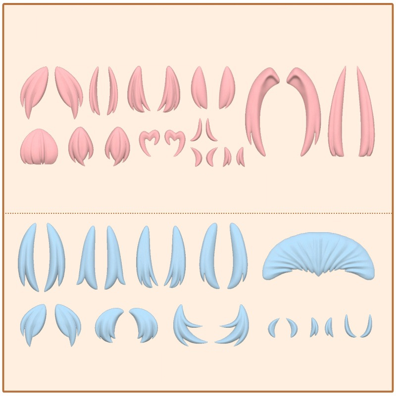 Clay Bangs Silicone Mold Handm - огляд і ціна Pomade Hair Clay