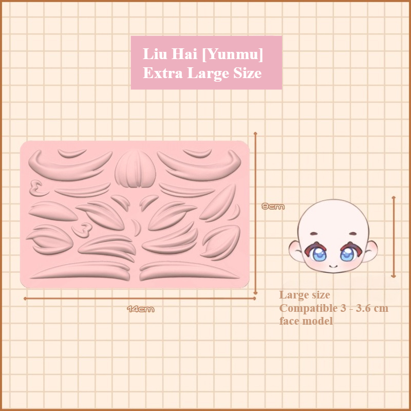 Clay Bangs Silicone Mold Handm - огляд і ціна Pomade Hair Clay