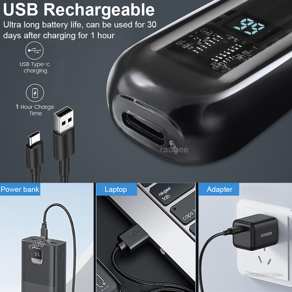 Nose Hair Trimmer USB Recharge - огляд і ціна Eyebrow Razor Trimmer