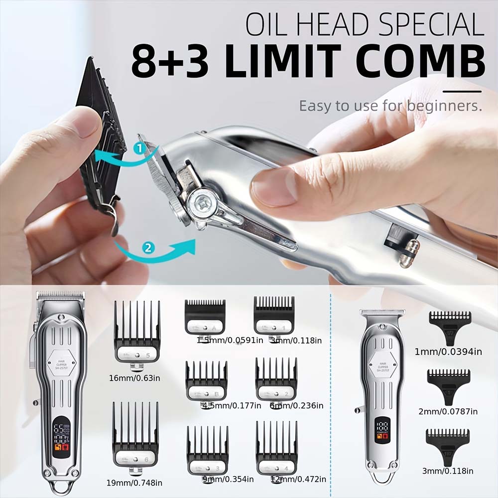 Professional Hair Clipper & Tr - огляд і ціна Men'S Grooming Set
