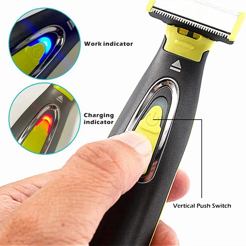 Portable USB Charging Electric - огляд і ціна Men Grooming Armpit Hair
