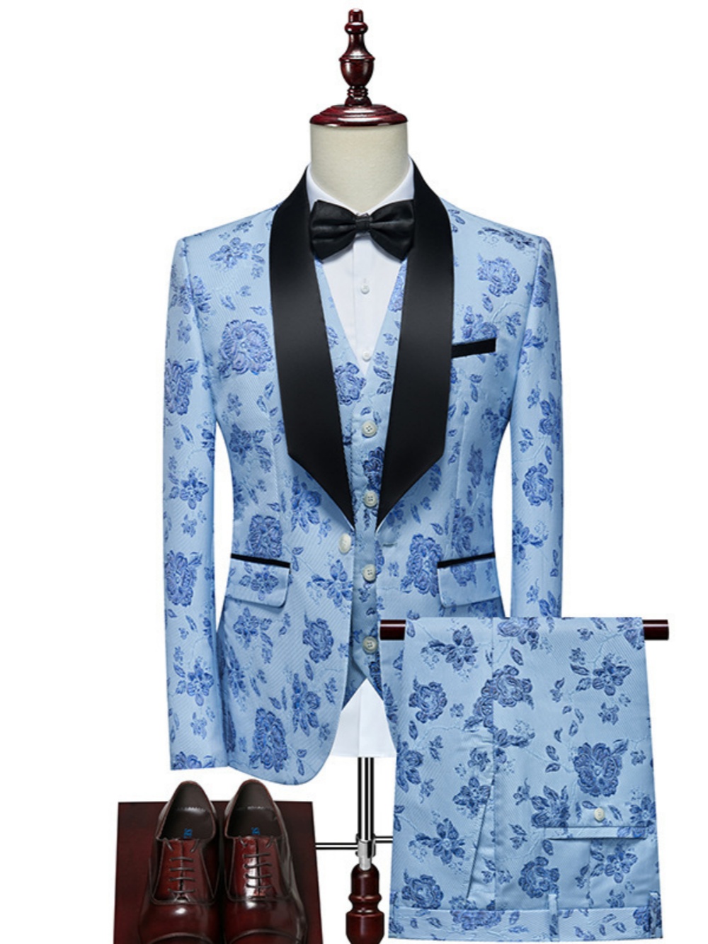 Luxurious Patterned Suit Set 3 - огляд і ціна Mens Grooming On Sale