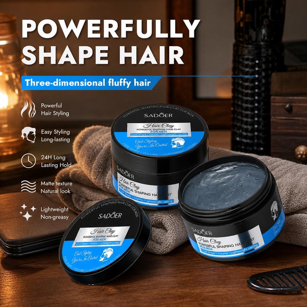 Matte Hair Styling Clay Strong - огляд і ціна Pomade Hair Clay