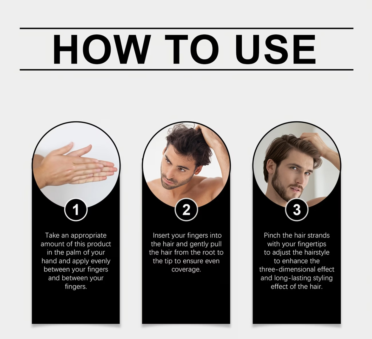 Men's Firm Hold Hair Clay with - огляд і ціна Pomade Hair Clay