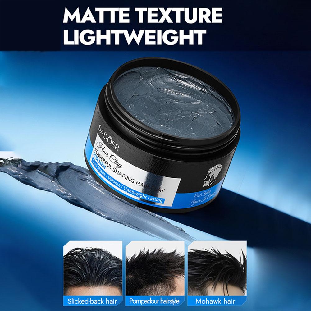 Men's Hair Styling Clay Strong - огляд і ціна Pomade Hair Clay