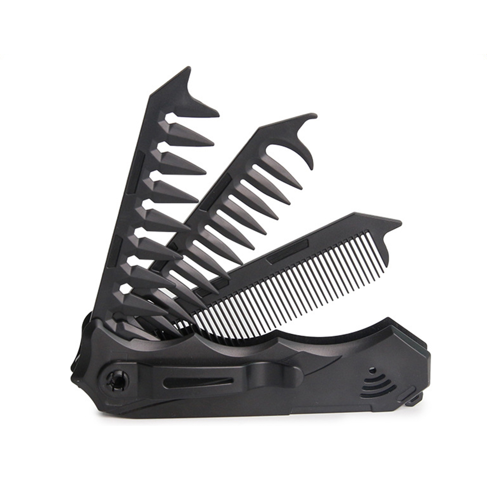 Dual Tooth Folding Comb for Me - огляд і ціна Men'S Grooming Brush