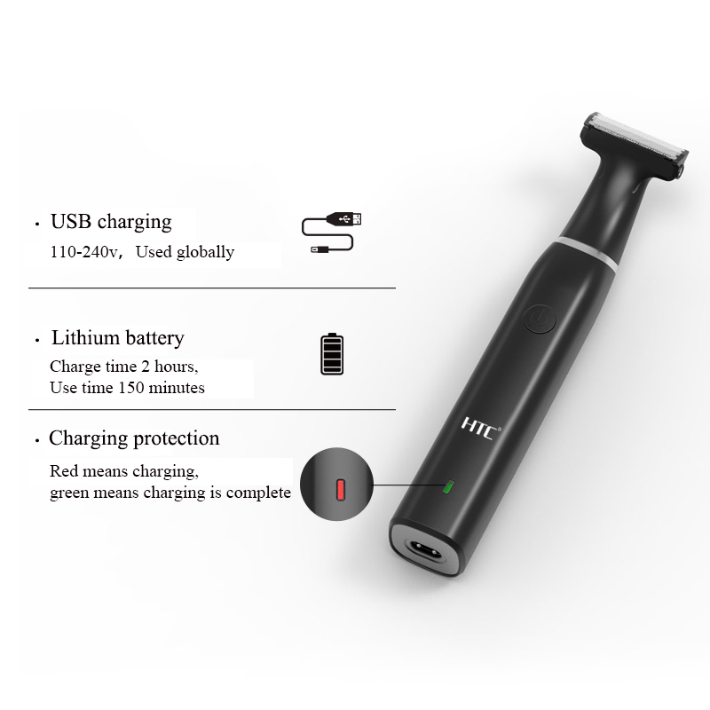 HTC Men's Electric Groin Hair  - огляд і ціна Eyebrow Razor Trimmer