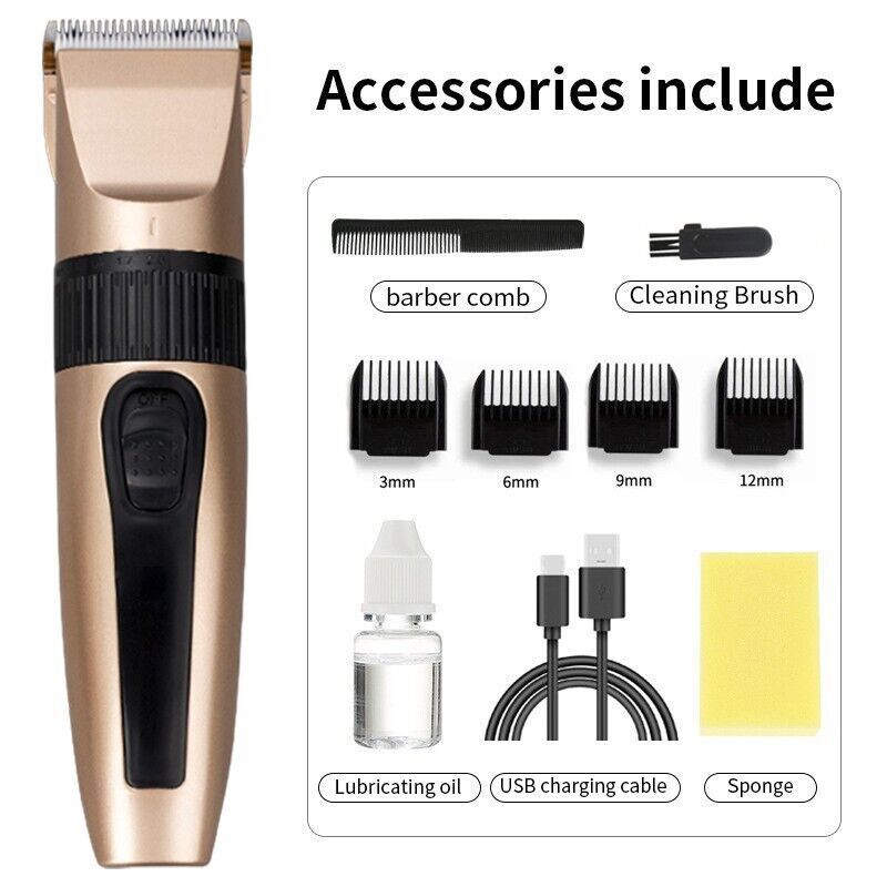 Professional Cordless Hair Cli - огляд і ціна Men'S Grooming Set