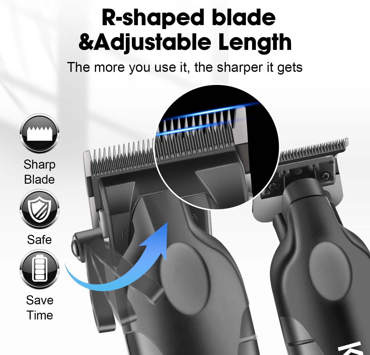 Kemei Hair Clipper Kit for Men - огляд і ціна Men'S Grooming Set