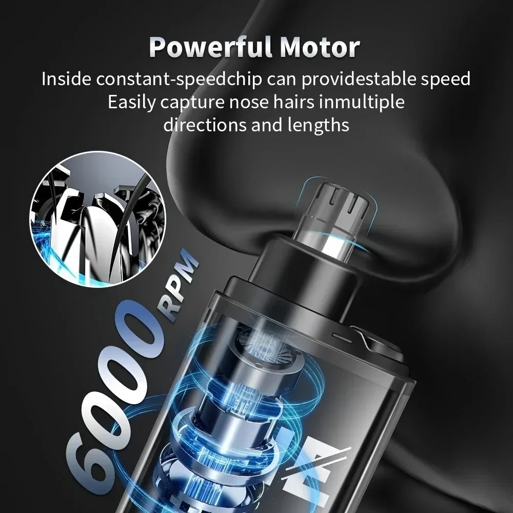 Nose Hair Trimmer Rechargeable - огляд і ціна Eyebrow Razor Trimmer