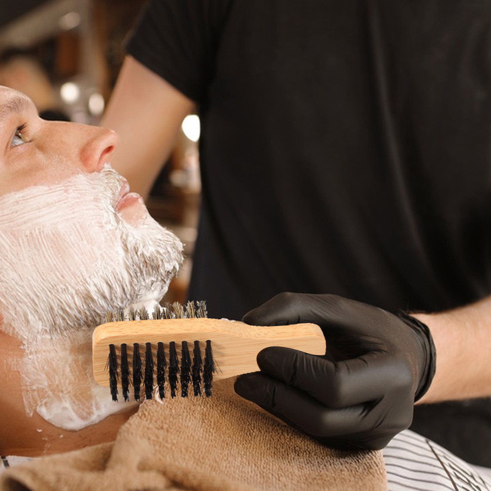 1Pcs Premium Boar Bristle Bear - огляд і ціна Men'S Grooming And Skin Care