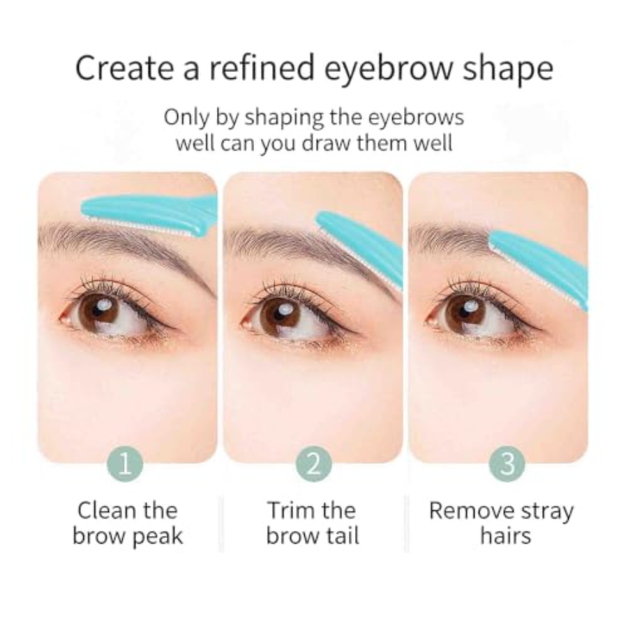Eyebrow Razor 9 Pack, Precisio - огляд і ціна Eyebrow Razor Trimmer