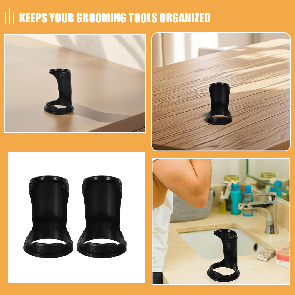 2Pcs Plastic Beard Brush Stand - огляд і ціна Men'S Grooming Brush