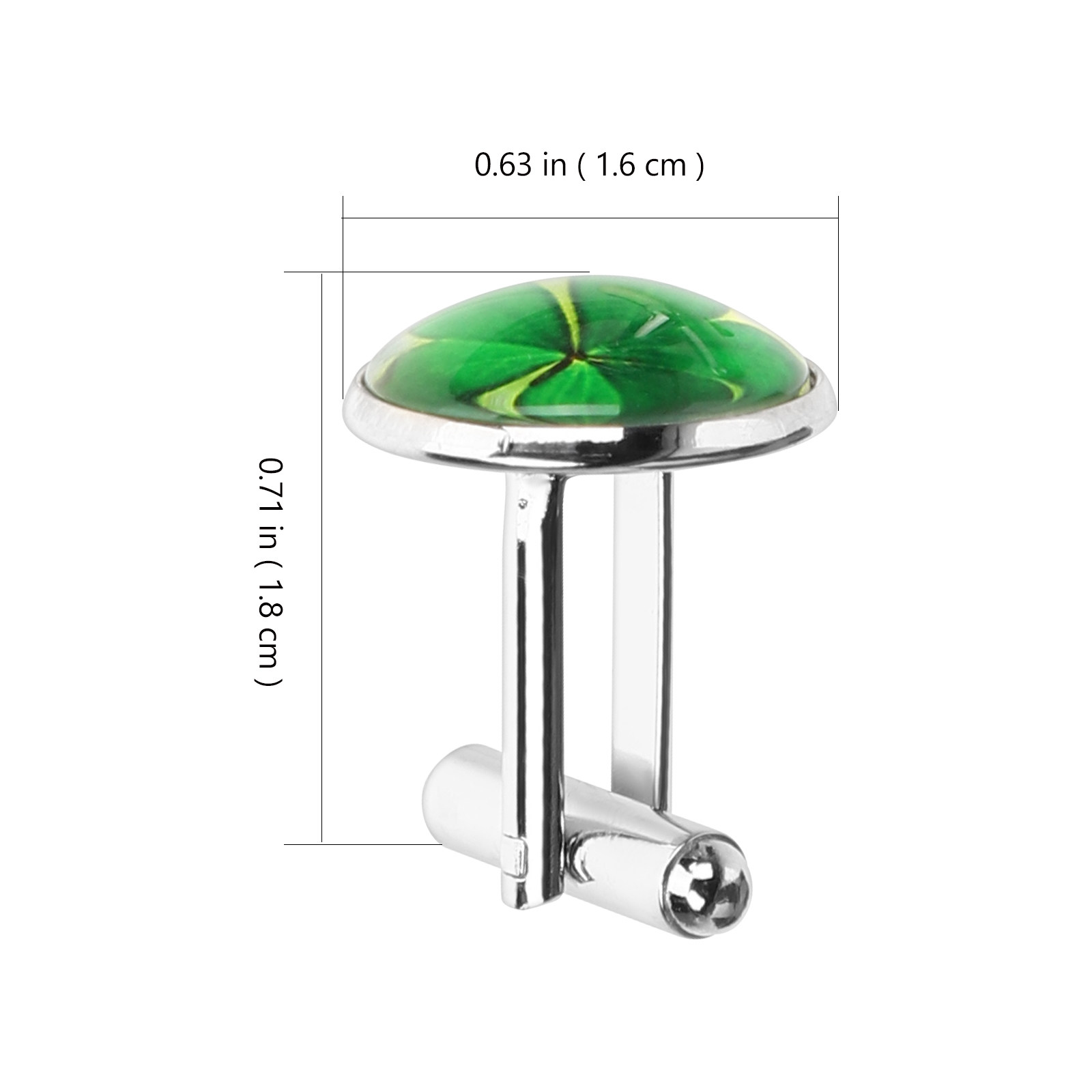 2Pcs Elegant Clover Cufflinks  - огляд і ціна Men'S Grooming Day