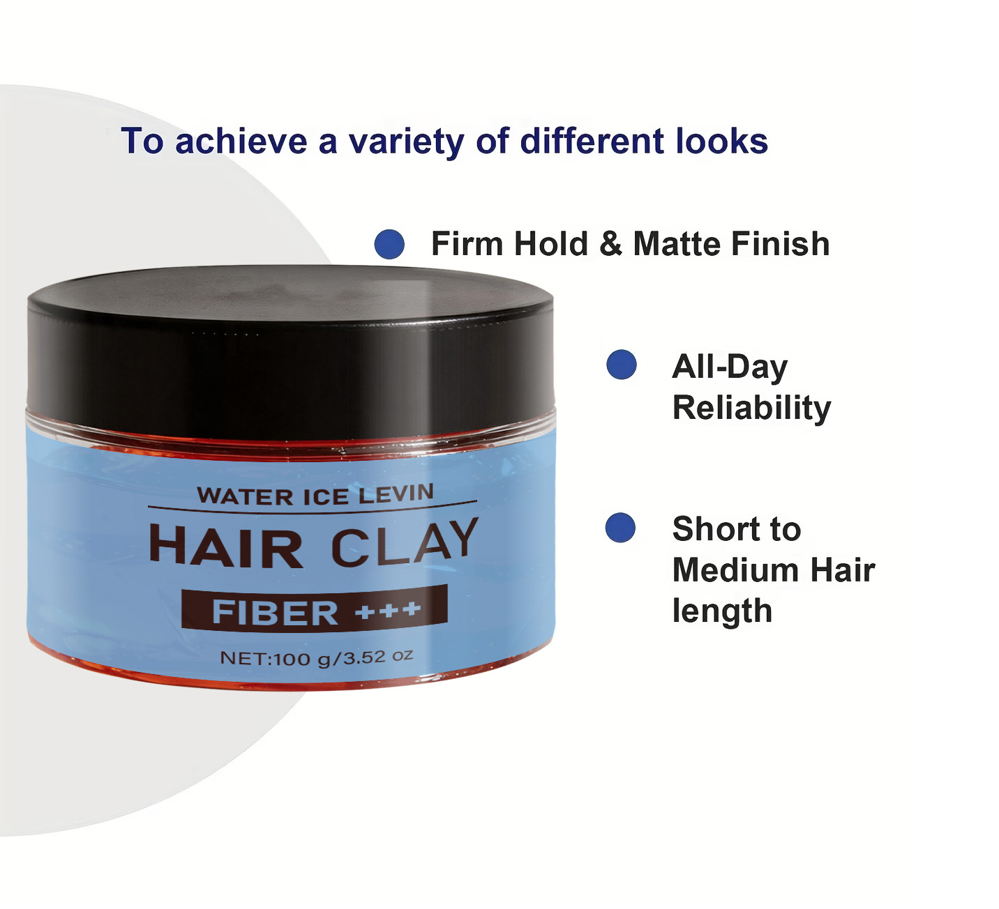 Biotin & Keratin Hair Clay for - огляд і ціна Pomade Hair Clay