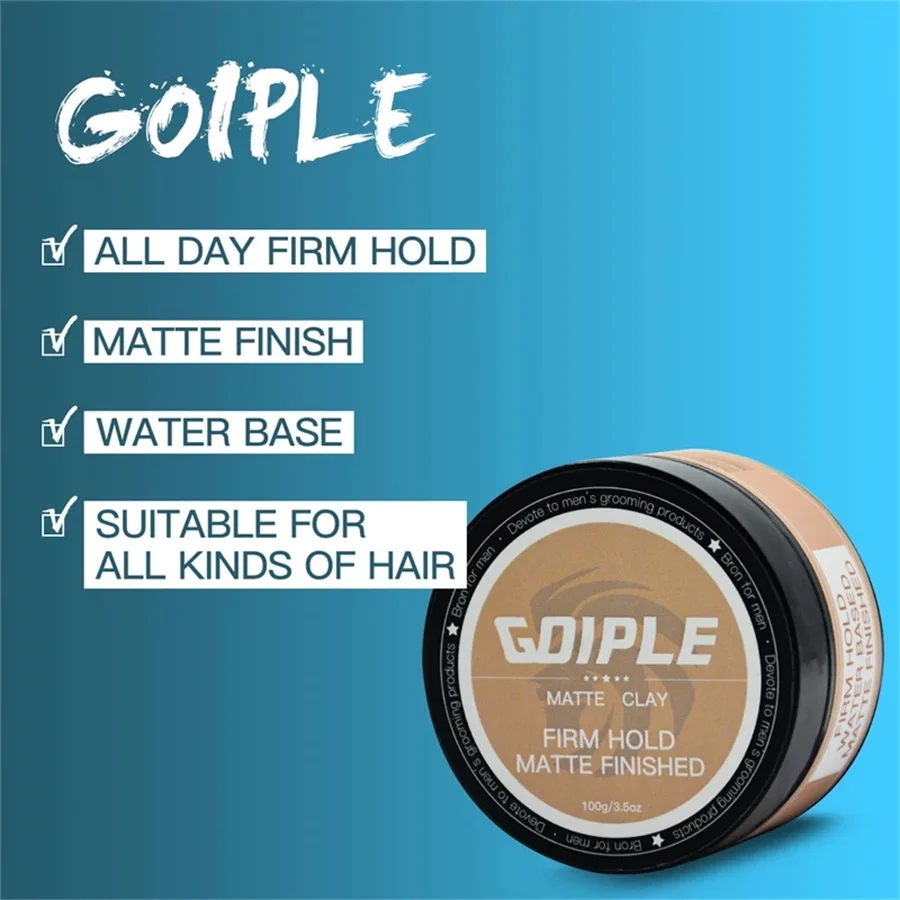 GOIPLE All-Day Strong Hold Mat - огляд і ціна Pomade Hair Clay