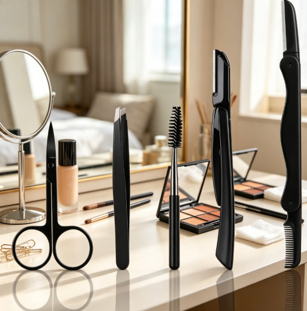 Professional Eyebrow Trimmer S - огляд і ціна Men'S Grooming Brush