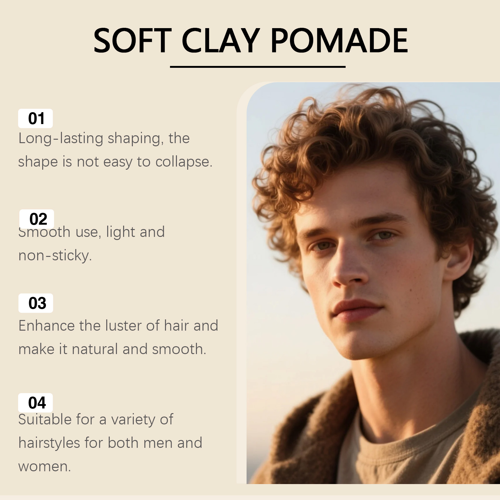 Original Hair Wax Long-Lasting - огляд і ціна Pomade Hair Clay