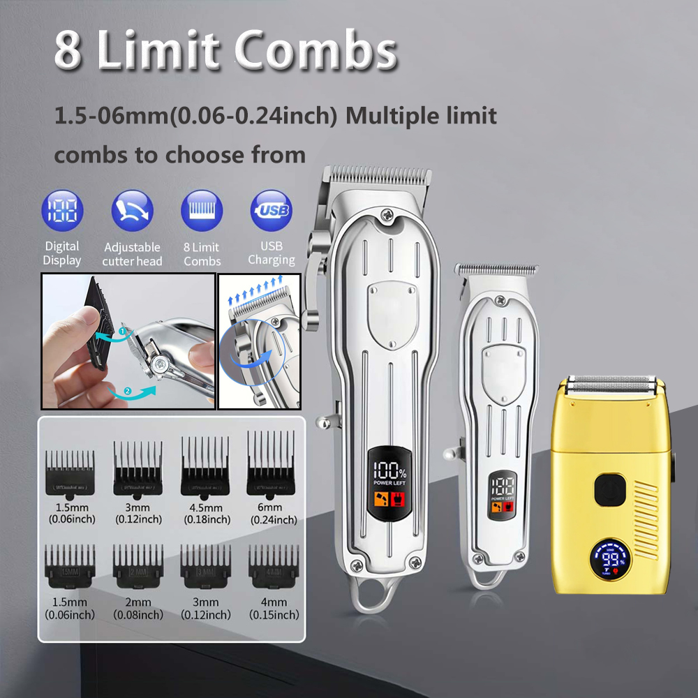Hair Clippers Electric Razor S - огляд і ціна Men'S Grooming Set