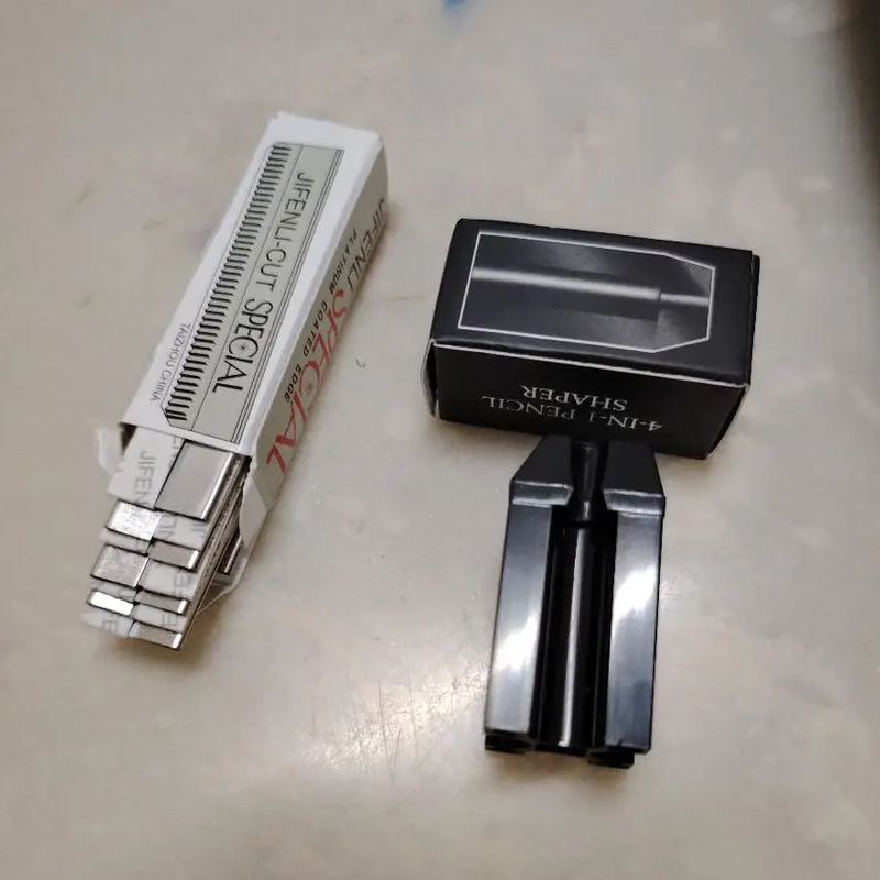 1pcs Brow Pen Sharpener Trimme - огляд і ціна Eyebrow Razor Trimmer