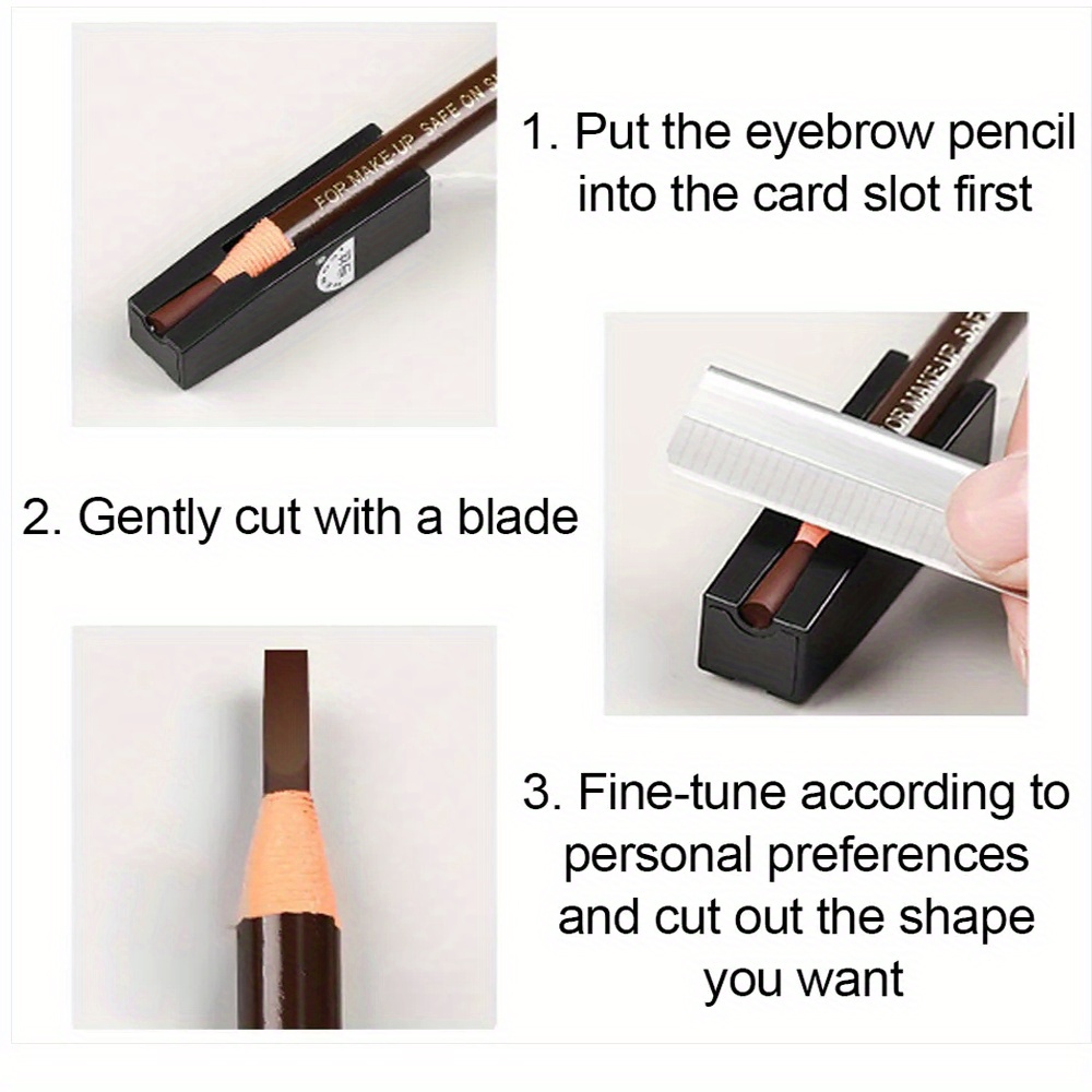 1pcs Brow Pen Sharpener Trimme - огляд і ціна Eyebrow Razor Trimmer