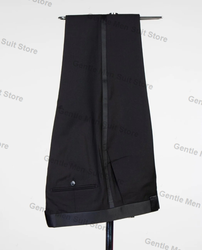 Yellow Black Men Suits Set 2 P - огляд і ціна Men'S Grooming Set