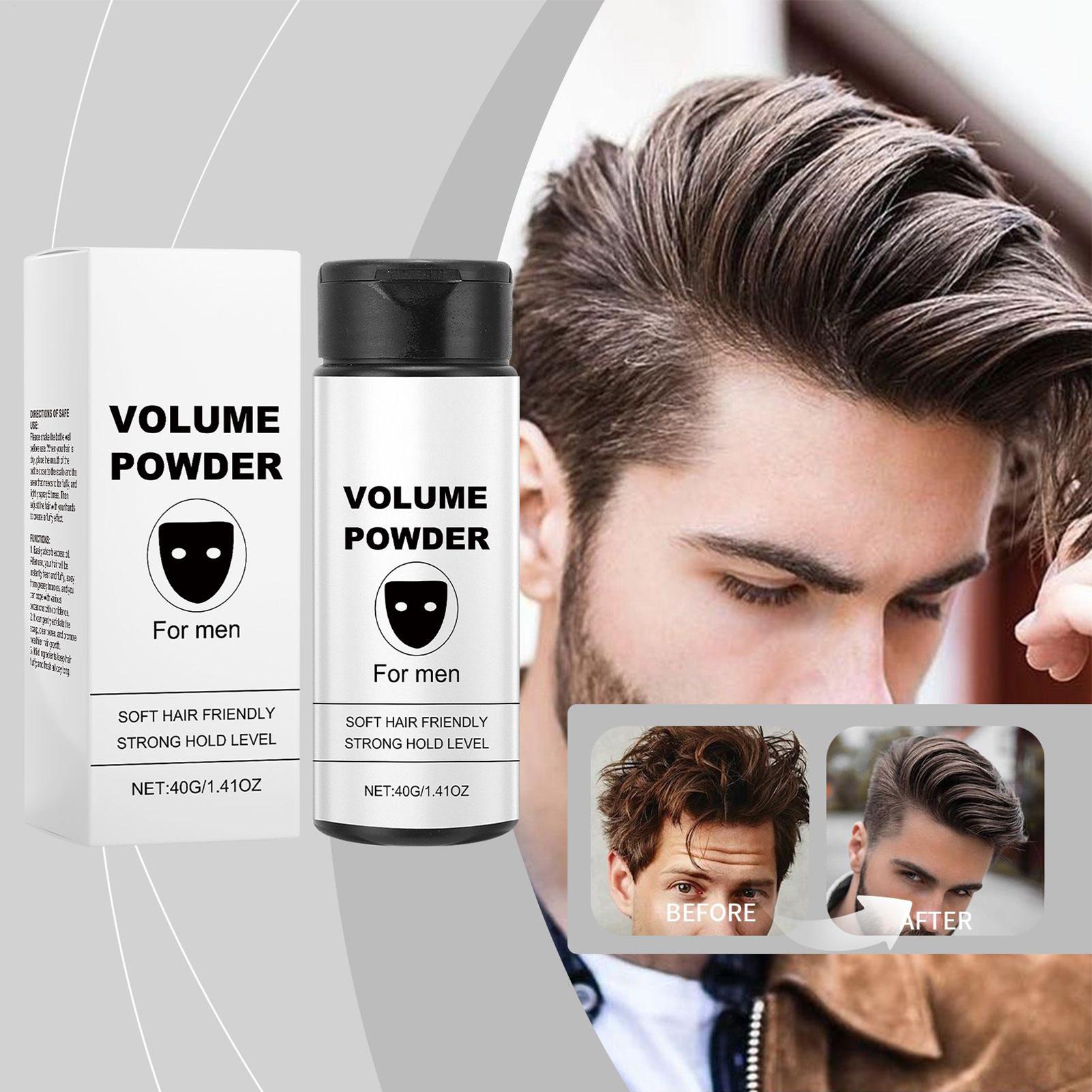 Hair Powder for Men Styling Vo - огляд і ціна Men'S Grooming Hairstyles
