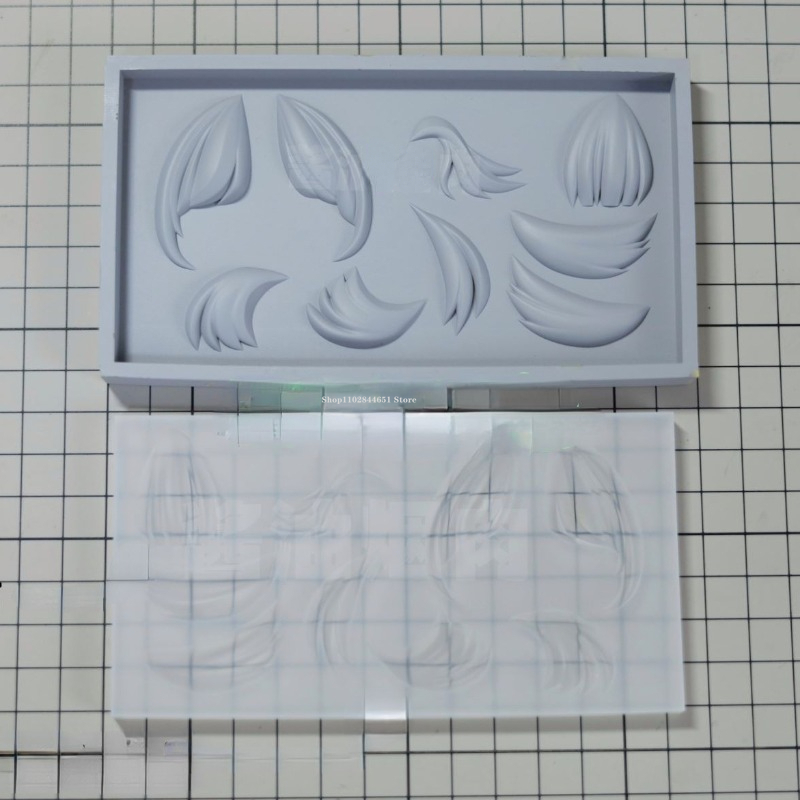 Hair Silicone Mold 3.5cm Face  - огляд і ціна Pomade Hair Clay