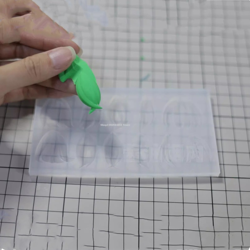 Hair Silicone Mold 3.5cm Face  - огляд і ціна Pomade Hair Clay