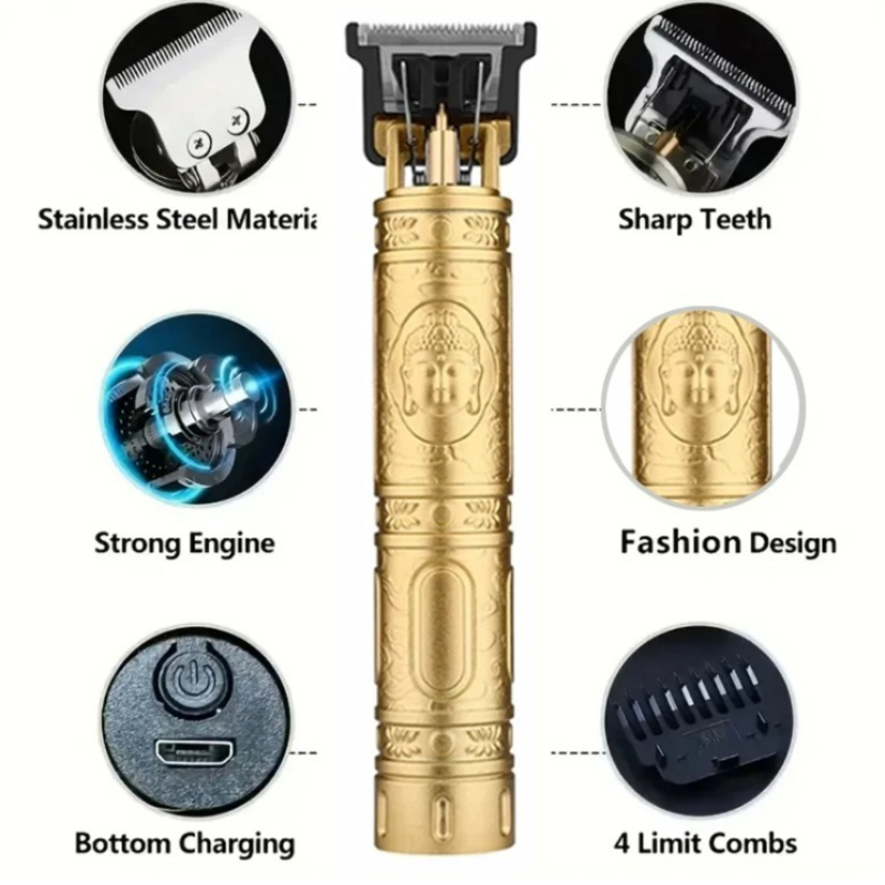 T9 Electric Beard Trimmer Cord - огляд і ціна Men'S Grooming Brush