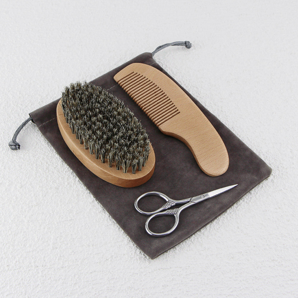 1Set Professional Beard Care S - огляд і ціна Men'S Grooming Brush