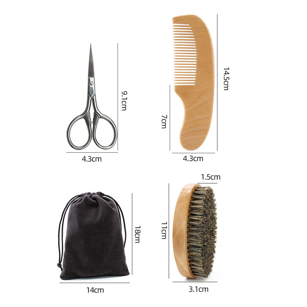 1Set Professional Beard Care S - огляд і ціна Men'S Grooming Brush
